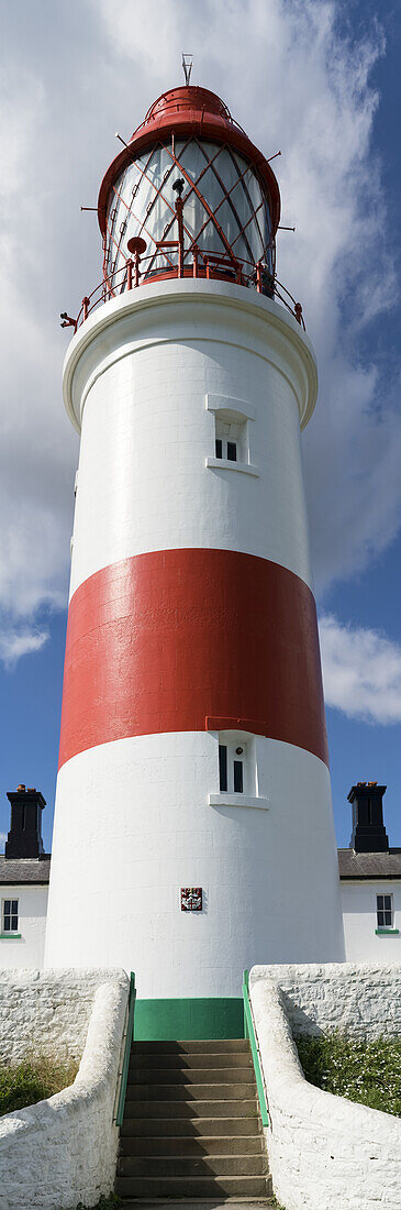 Souter-Leuchtturm, Marsden; South Shields, Tyne And Wear, England.