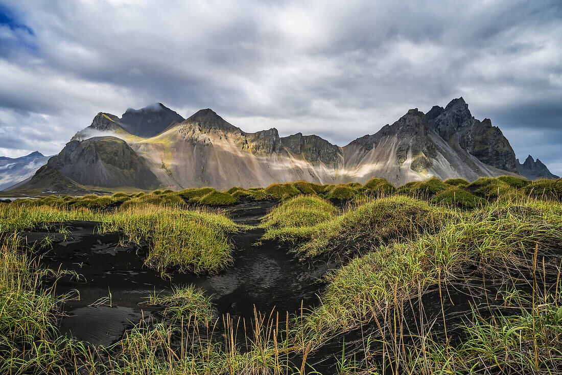 Stokknes, a Vestrahorn, Southeast Iceland; Iceland