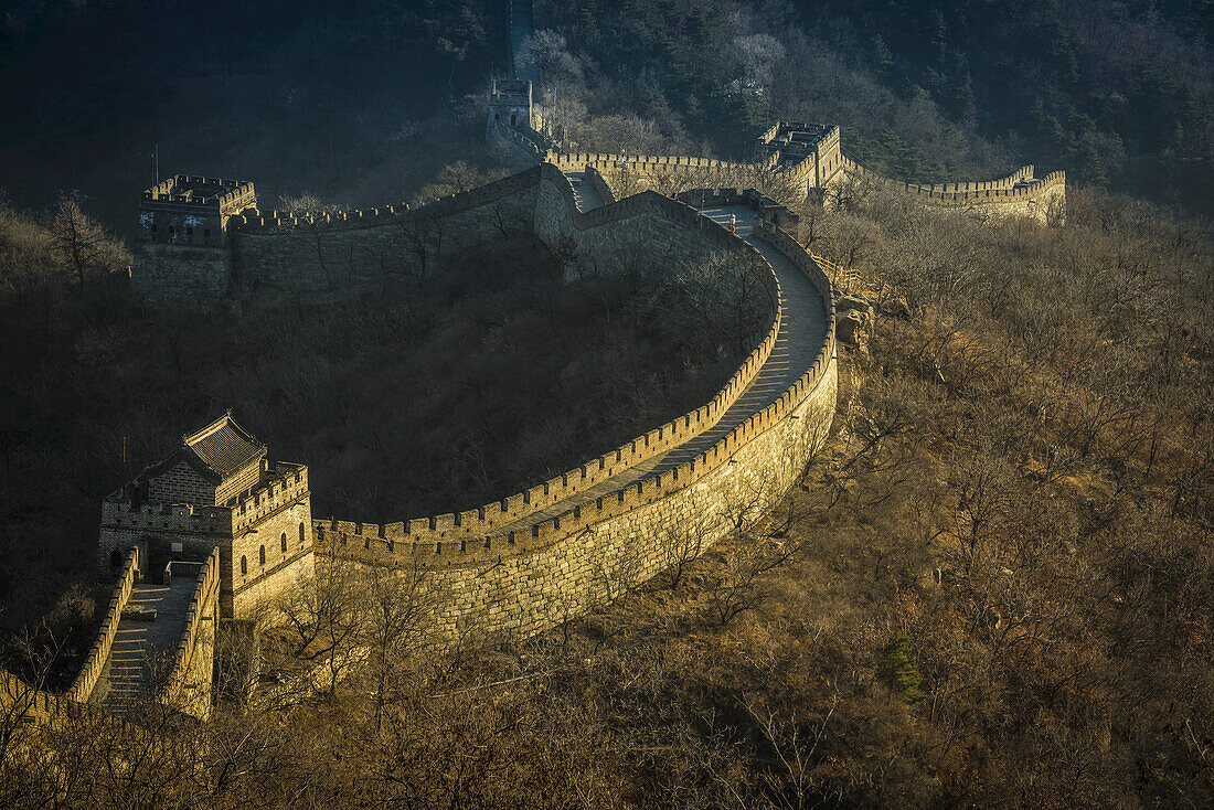 The Great Wall of China; Mutianyu, Huairou County, China