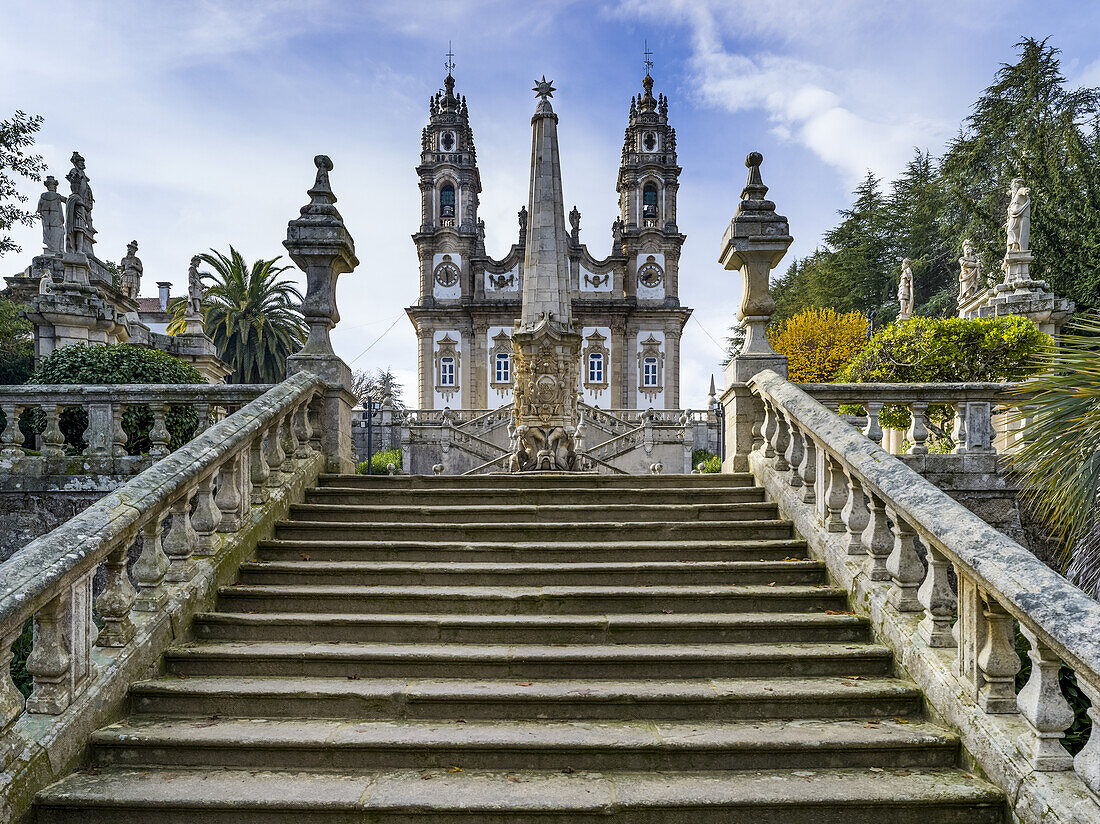 Heiligtum Unserer Lieben Frau von den Heilmitteln; Gemeinde Lamego, Bezirk Viseu, Portugal.