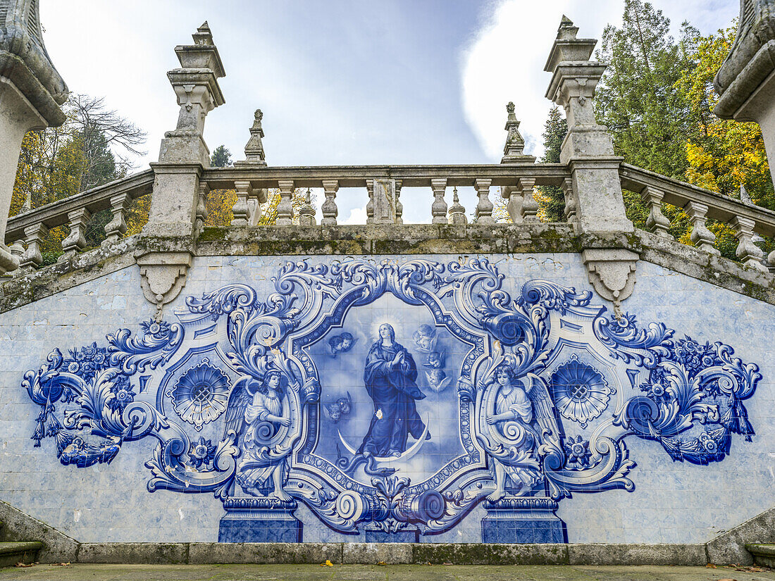 Shrine of Our Lady of Remedies; Lamego Municipality, Viseu District, Portugal