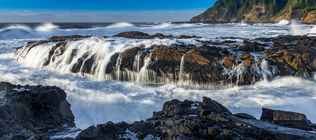 Thor's Well, Cape Perpetua Scenic Area; Oregon, United States of America