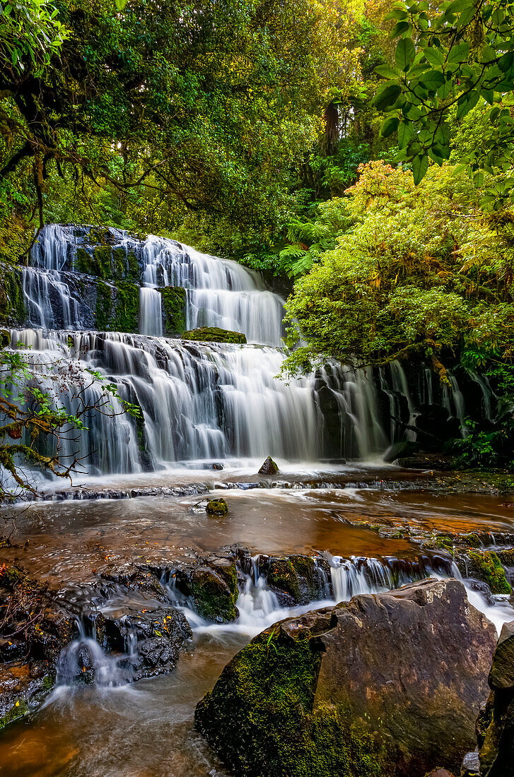 Purakaunui Falls; New Zealand