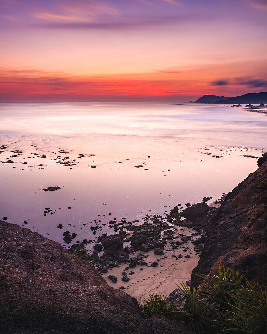 Merese Hills Sonnenuntergang auf der Bukit-Halbinsel; Bali, Indonesien.