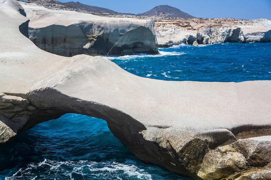 Sarakiniko Beach; Milos Island, Cyclades, Greece