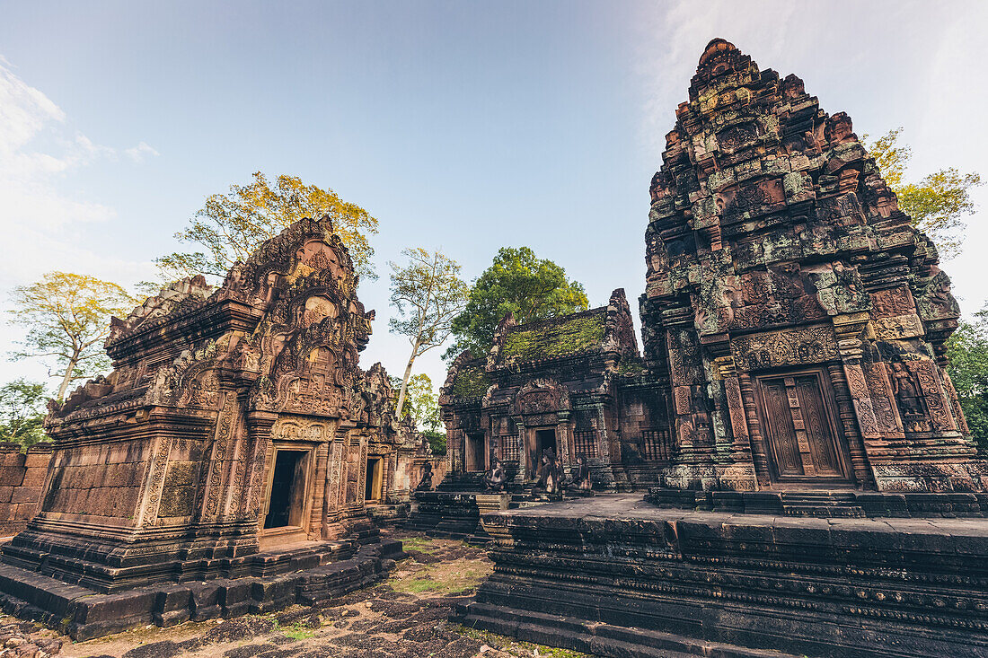 Banteay Srei-Tempel, Angkor Wat-Komplex; Siem Reap, Kambodscha