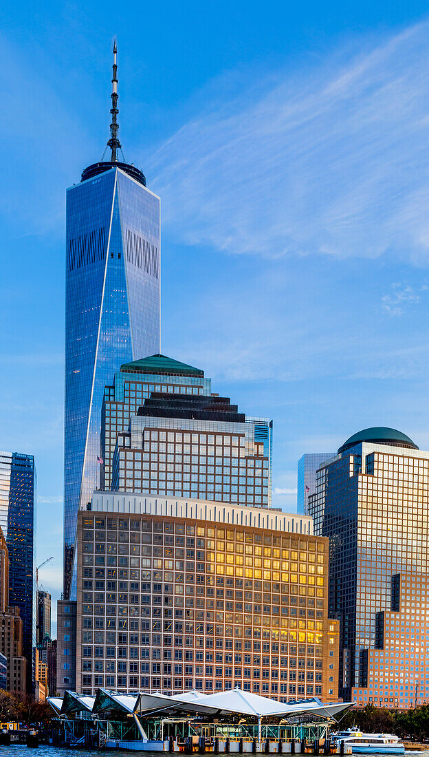 One World Trade Center, Manhattan, Innenstadt von New York City; New York City, New York, Vereinigte Staaten von Amerika