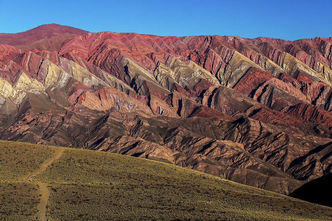 14-Farben-Gebirge; Humahuaca, Jujuy, Argentinien