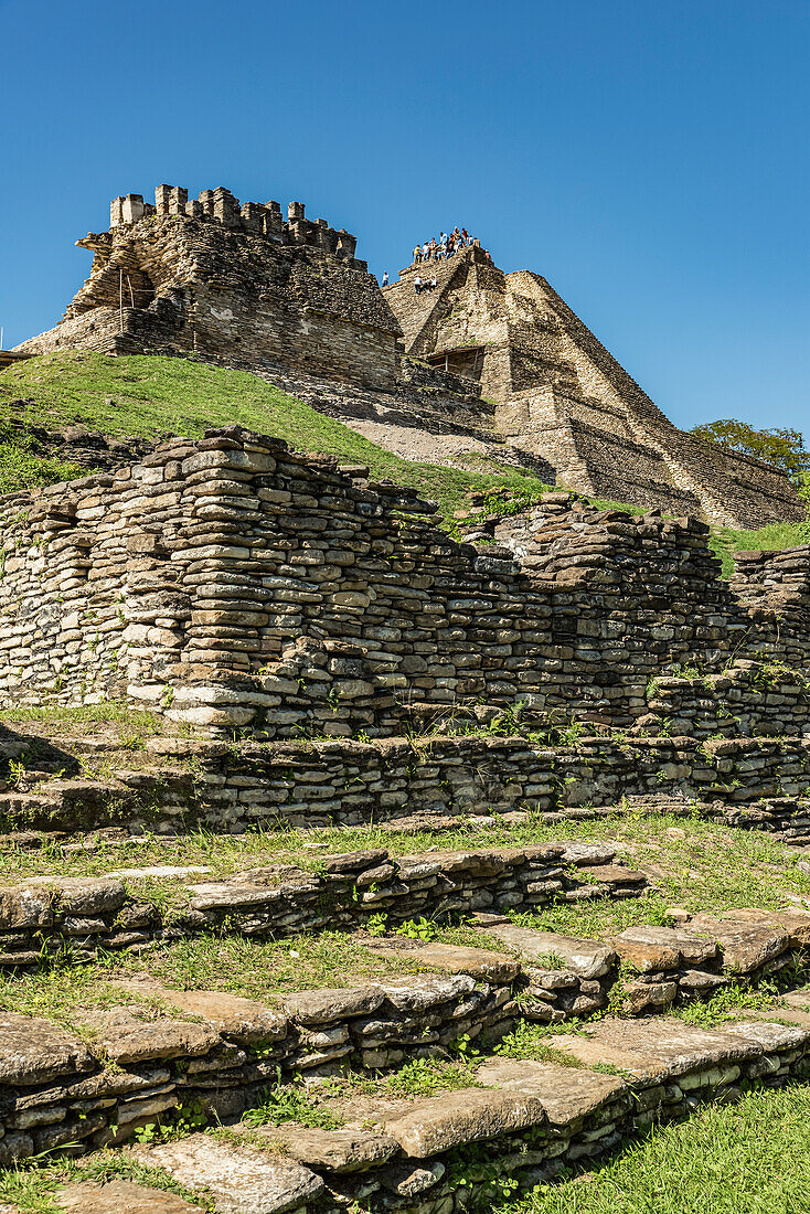 Tonina, pre-Columbian archaeological site and ruined city of the Maya civilization; Chiapas, Mexico