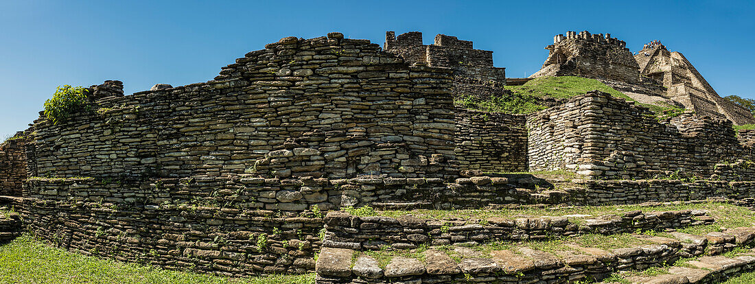 Tonina, pre-Columbian archaeological site and ruined city of the Maya civilization; Chiapas, Mexico