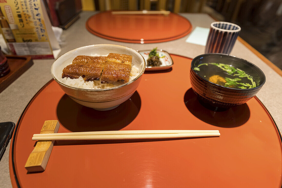 Famous Eel dish; Kyoto, Kansai, Japan