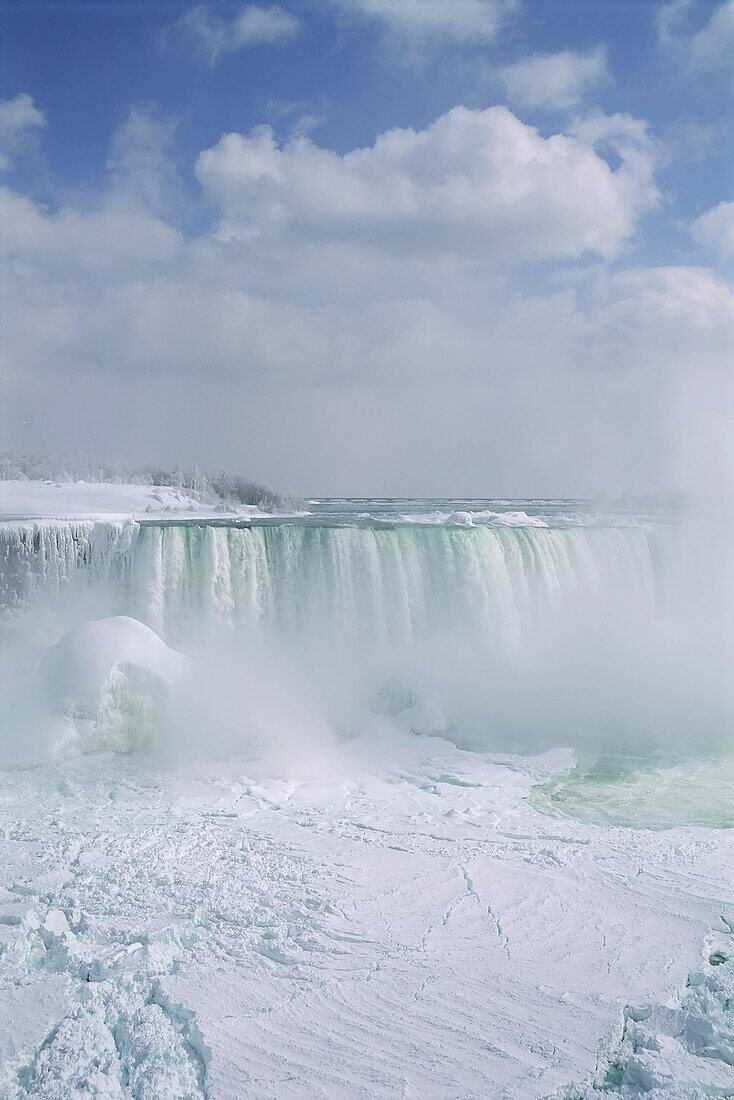 Niagarafälle im Winter Ontario, Kanada