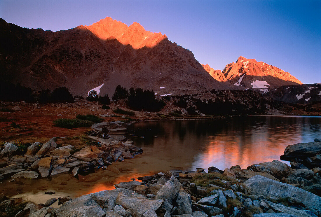 Saddlerock Lake, Sierra Nevada John Muir Wilderness California, USA