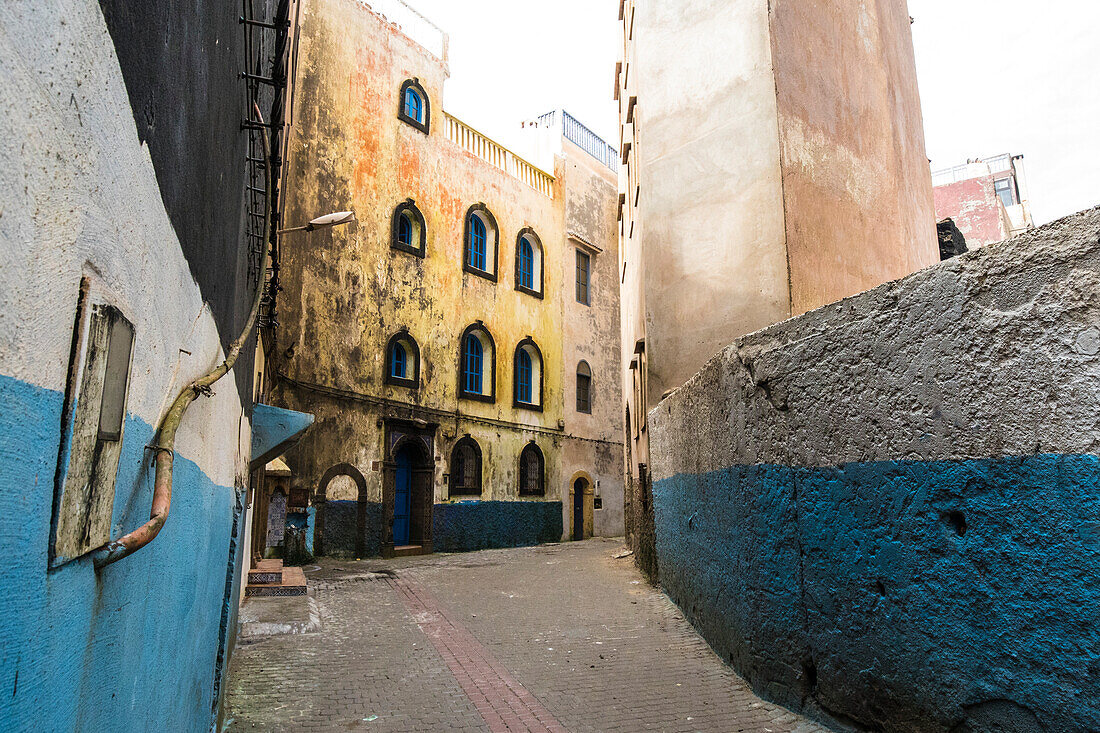 Backstreet of the medina of Skala de la Kasbah; Essaouira, Morocco