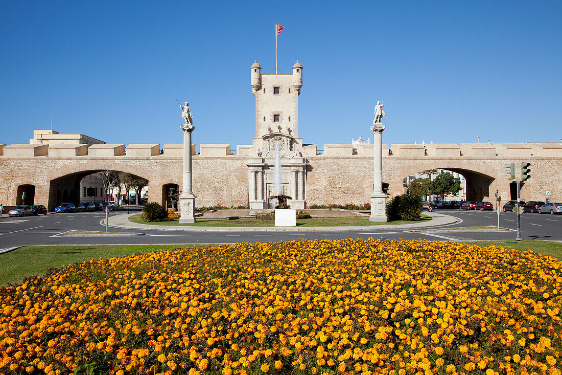 Plaza De La Constitucion; Cadiz Andalusia Spain