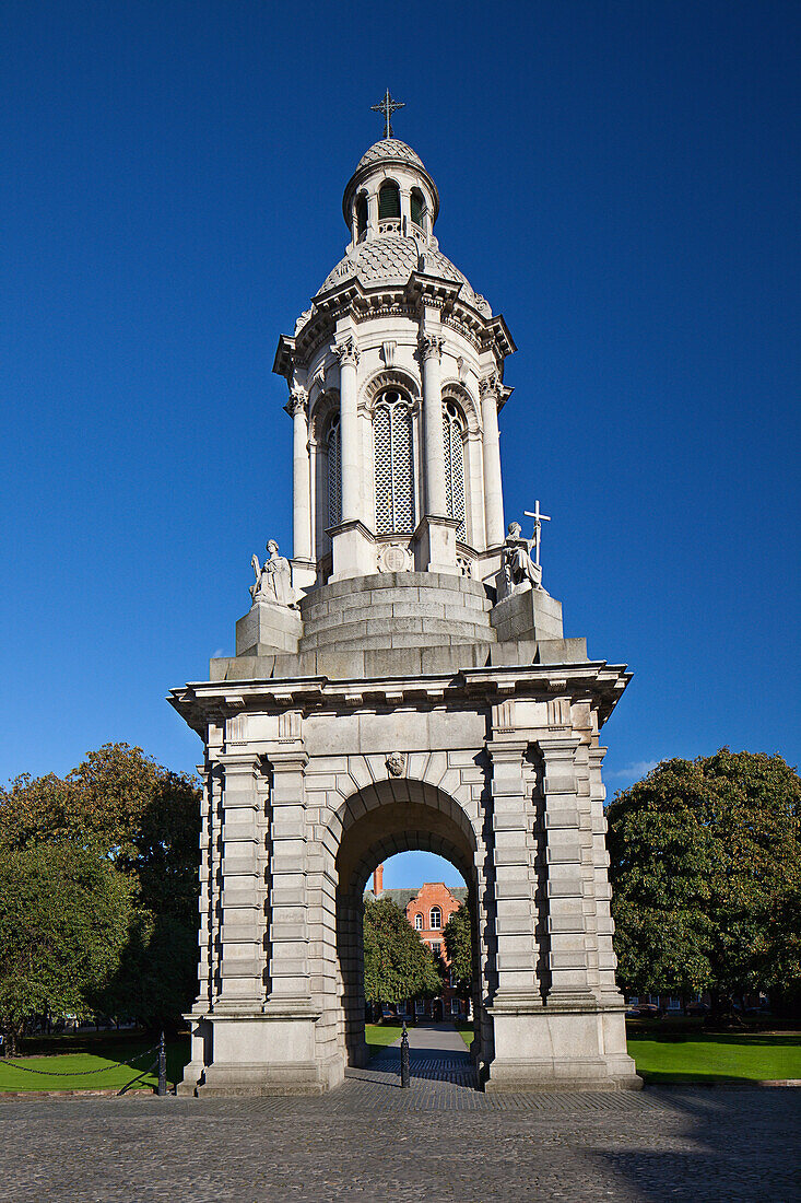 Campanile Bell Tower At Trinity College; Dublin County Dublin Ireland