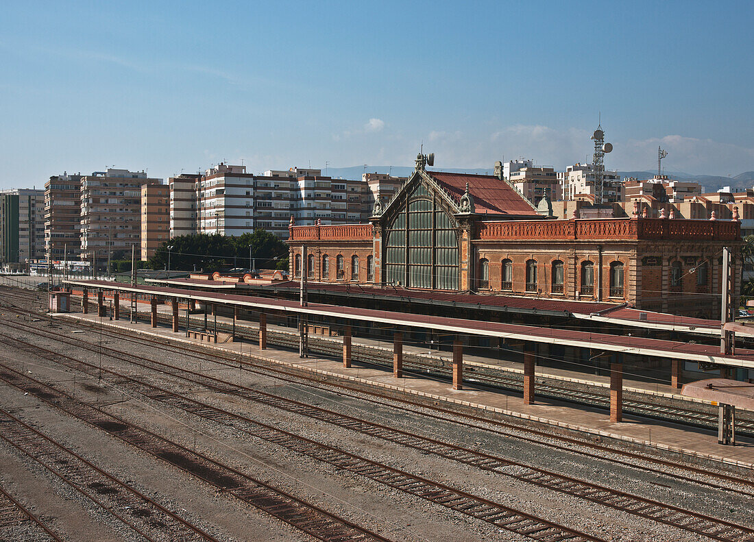 Alter Bahnhof von Almeria; Almeria Andalusien Spanien
