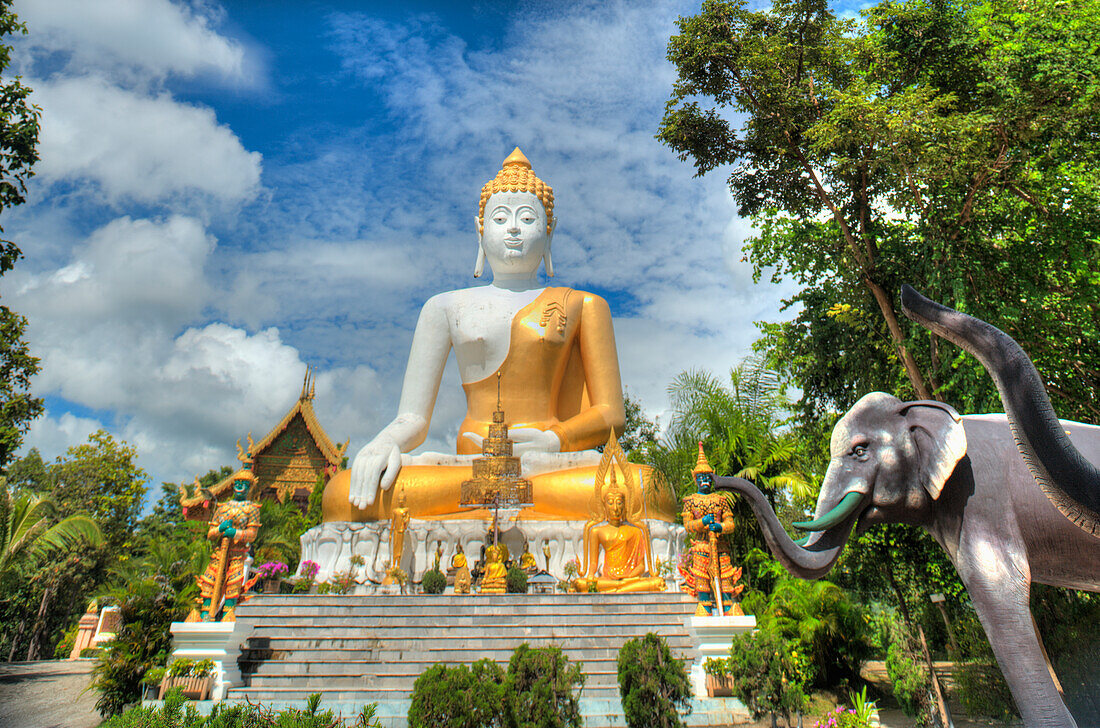 Buddhistischer Tempel Doi Kham; Chiang Mai Thailand
