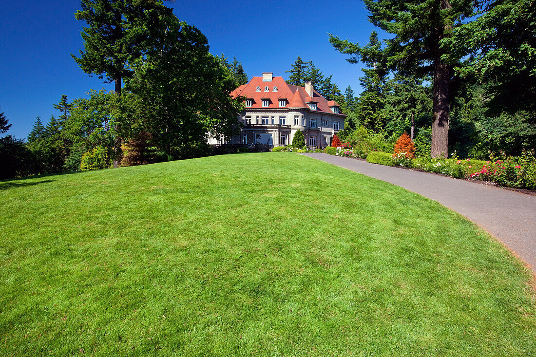 Pittock Mansion; Portland Oregon United States Of America