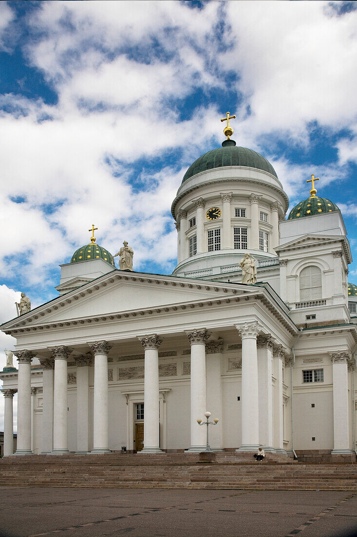 Die lutherische Kathedrale, Tuomiokirkko; Helsinki, Finnland.