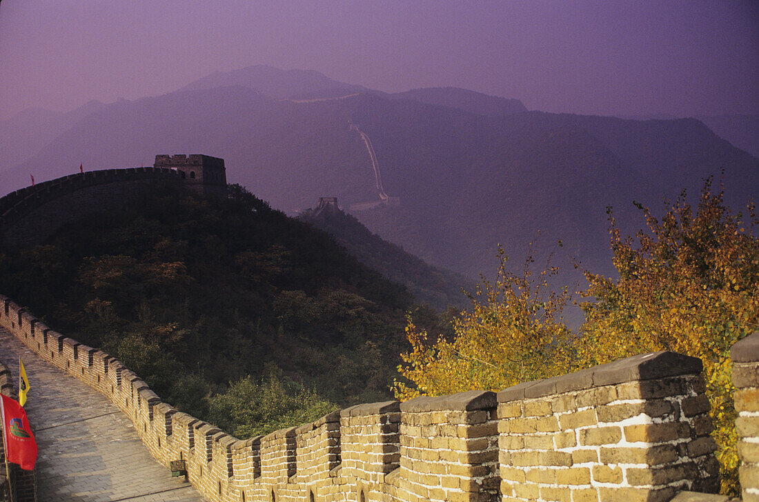 China, Große Mauer von China; Mu Tian Yu