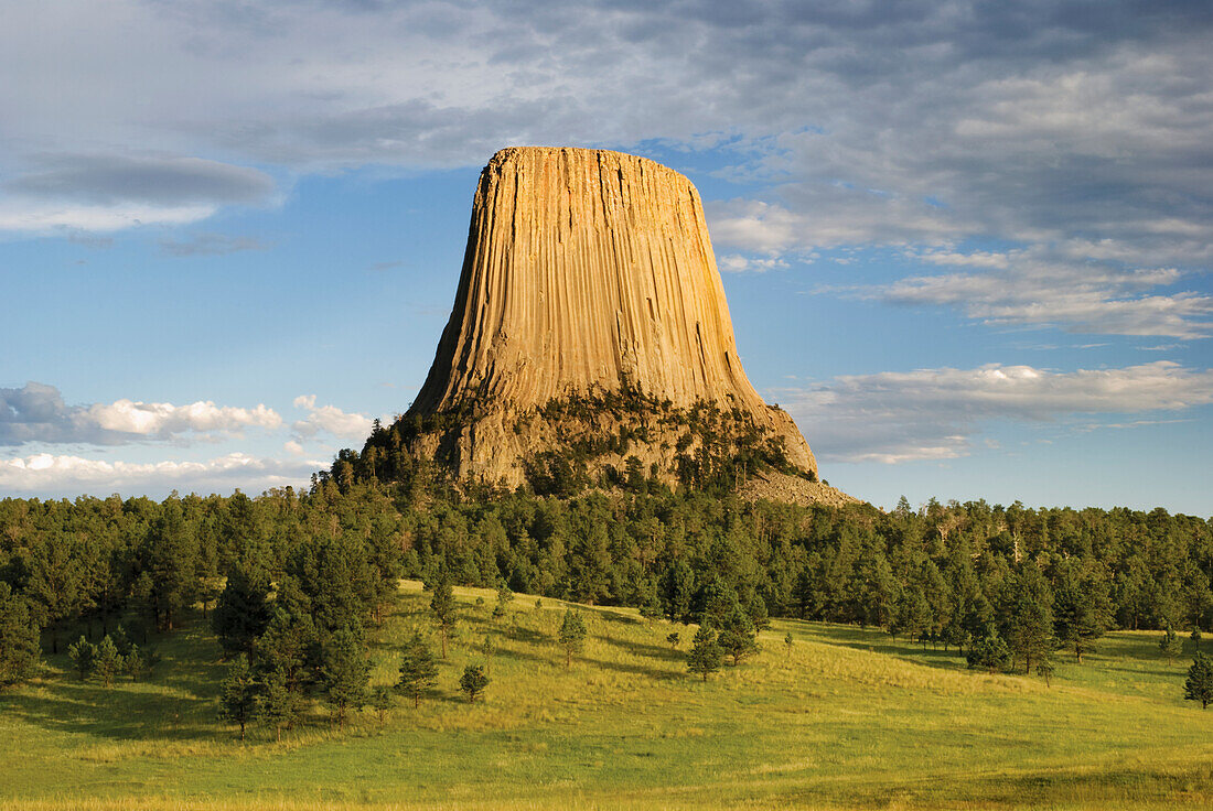 Teufelsturm National Monument; Wyoming Vereinigte Staaten Von Amerika