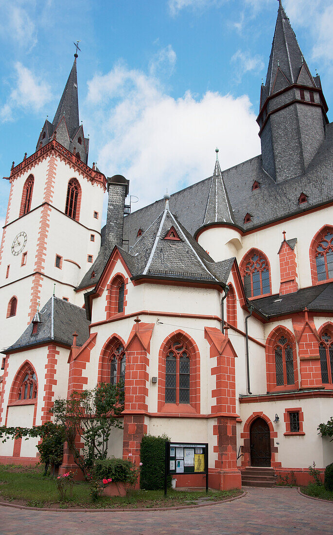 St. Martin Basilica; Bingen Am Rhein Rhineland-Palatinate Germany