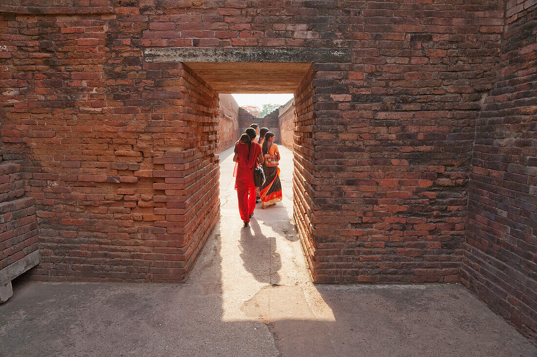 Klosterstätte Nr. 2, Nalanda Mahavihara, Bihar, Indien