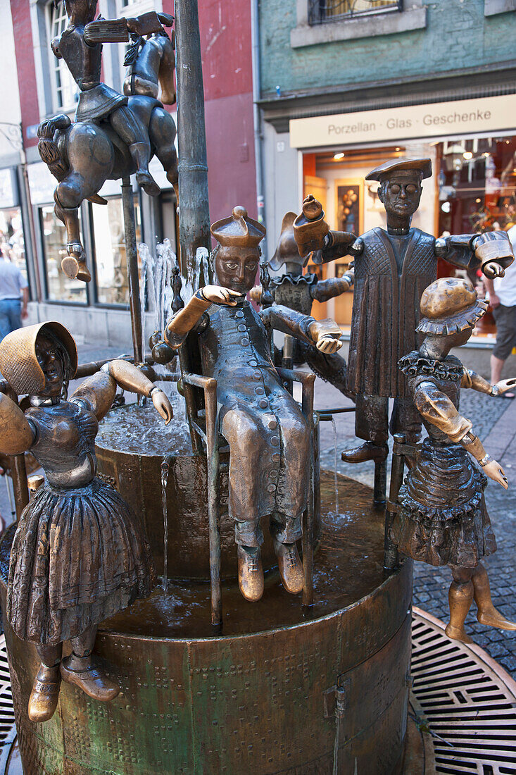 Dolls Fountain; Aachen North Rhine-Westphalia Germany