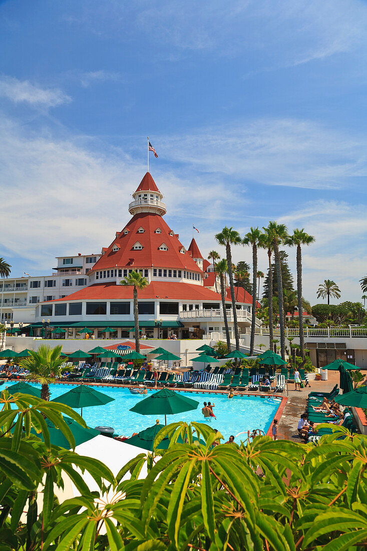 Hotel Del Coronado In Coronado Island Near San Diego; California United States Of America