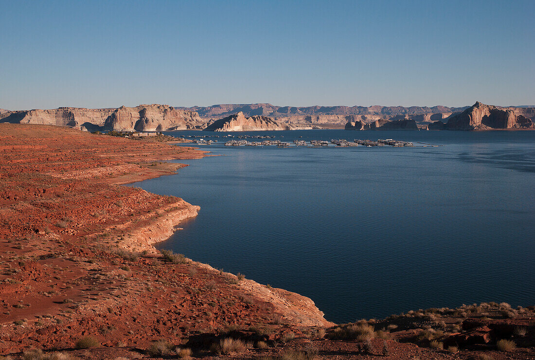 Shoreline Of Lake Powell; Arizona United States Of America