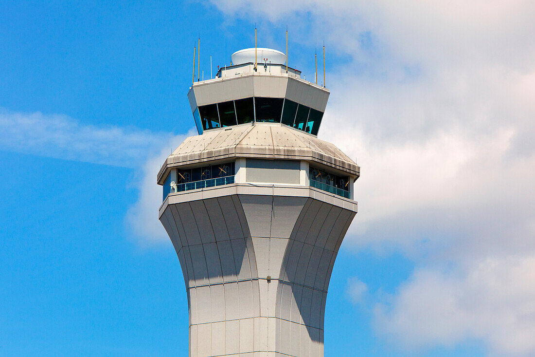 Air Traffic Control Tower At The Portland International Airport; Portland Oregon United States Of America