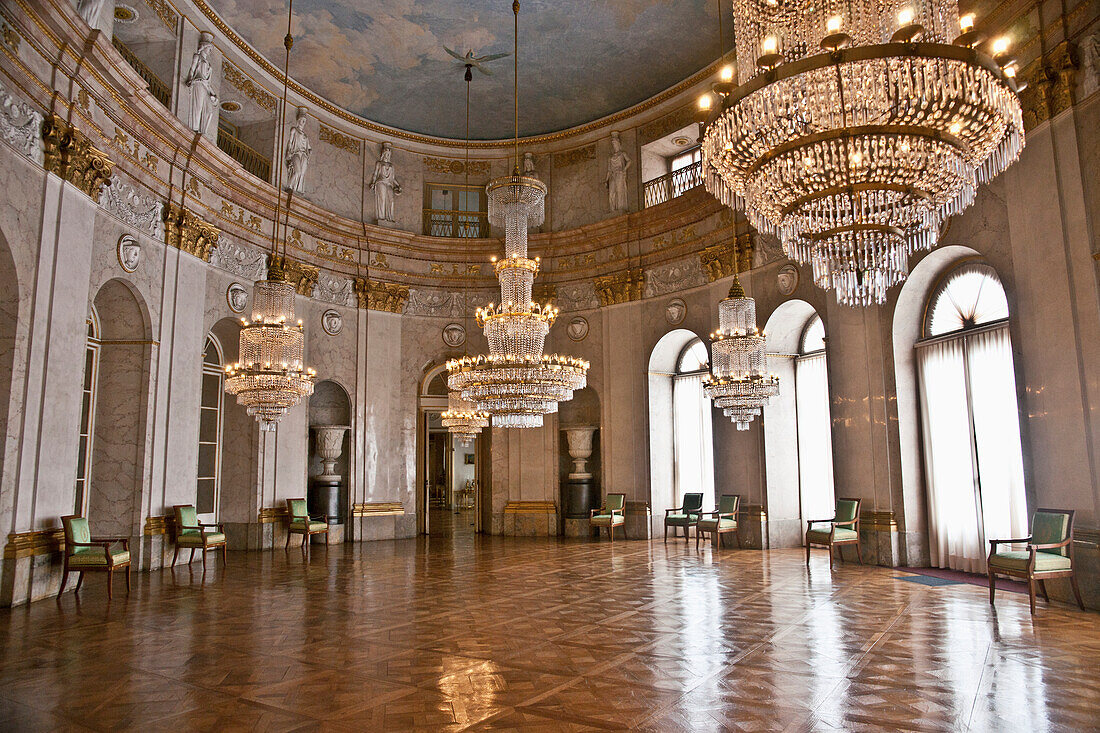 The Ballroom At Ludwigsburg Palace; Ludwigsburg Baden-Wurttemburg Germany
