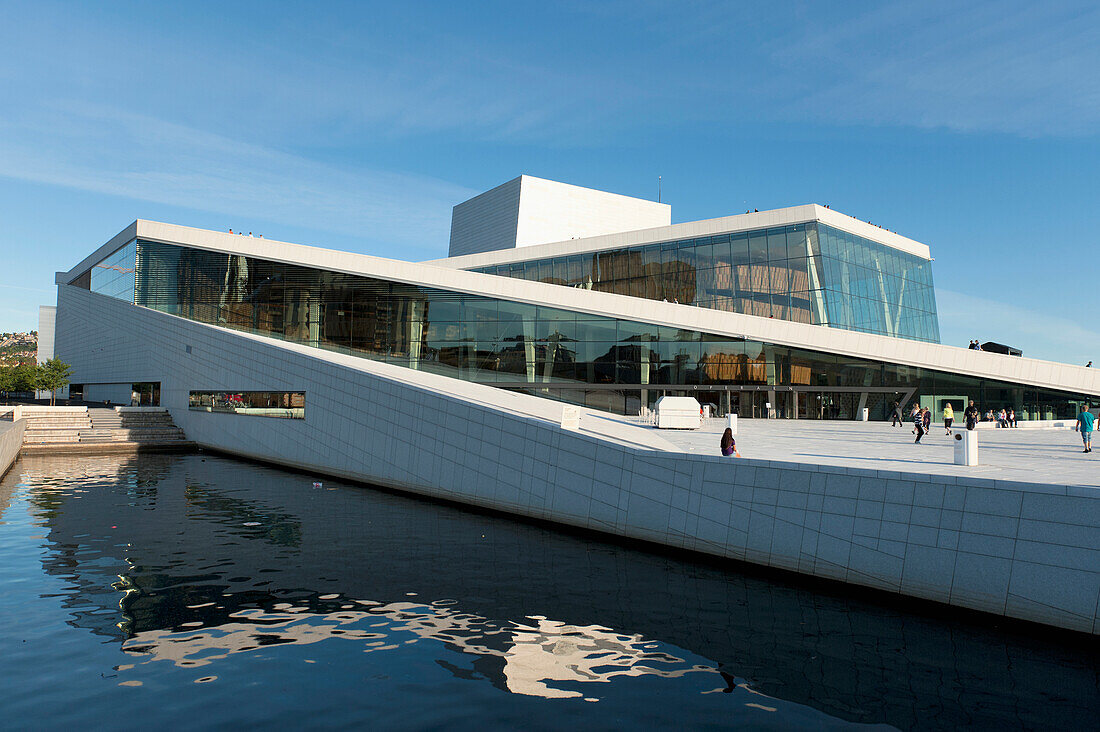 Osloer Opernhaus; Oslo, Norwegen