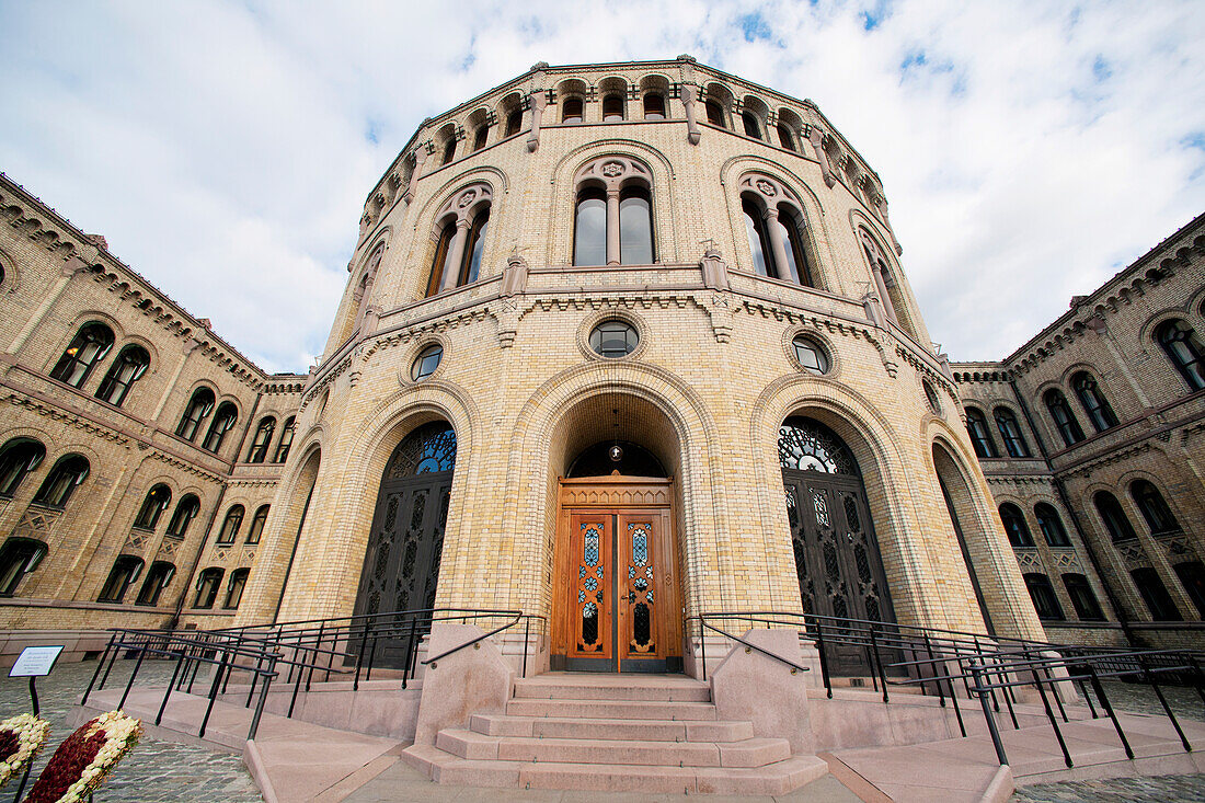 Norwegisches Parlament; Oslo Norwegen