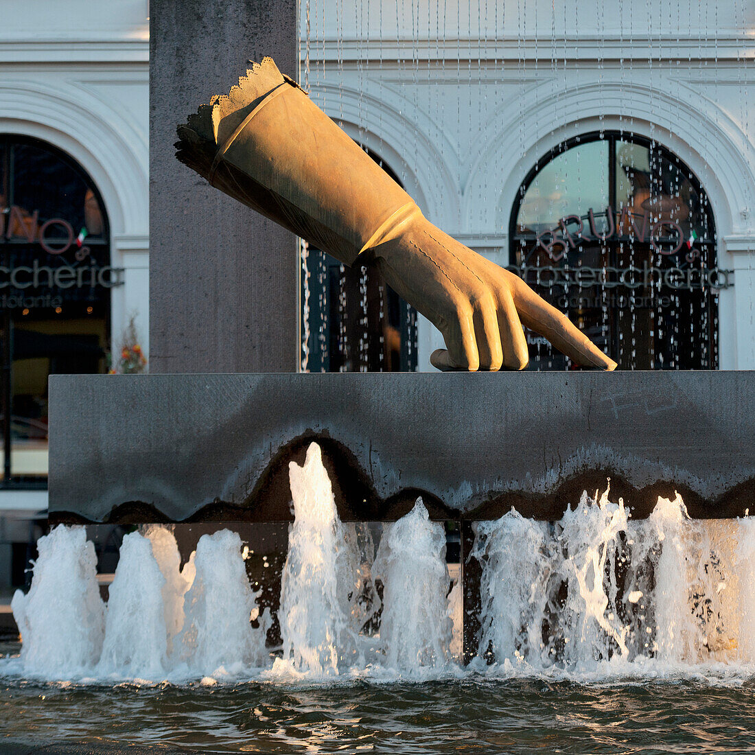 Sculpture Of The Hand Of King Christian Iv; Oslo Norway