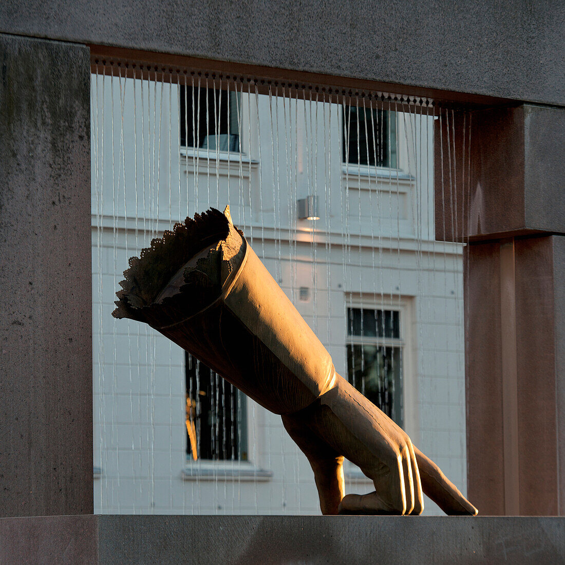 Sculpture Of The Hand Of King Christian Iv; Oslo Norway