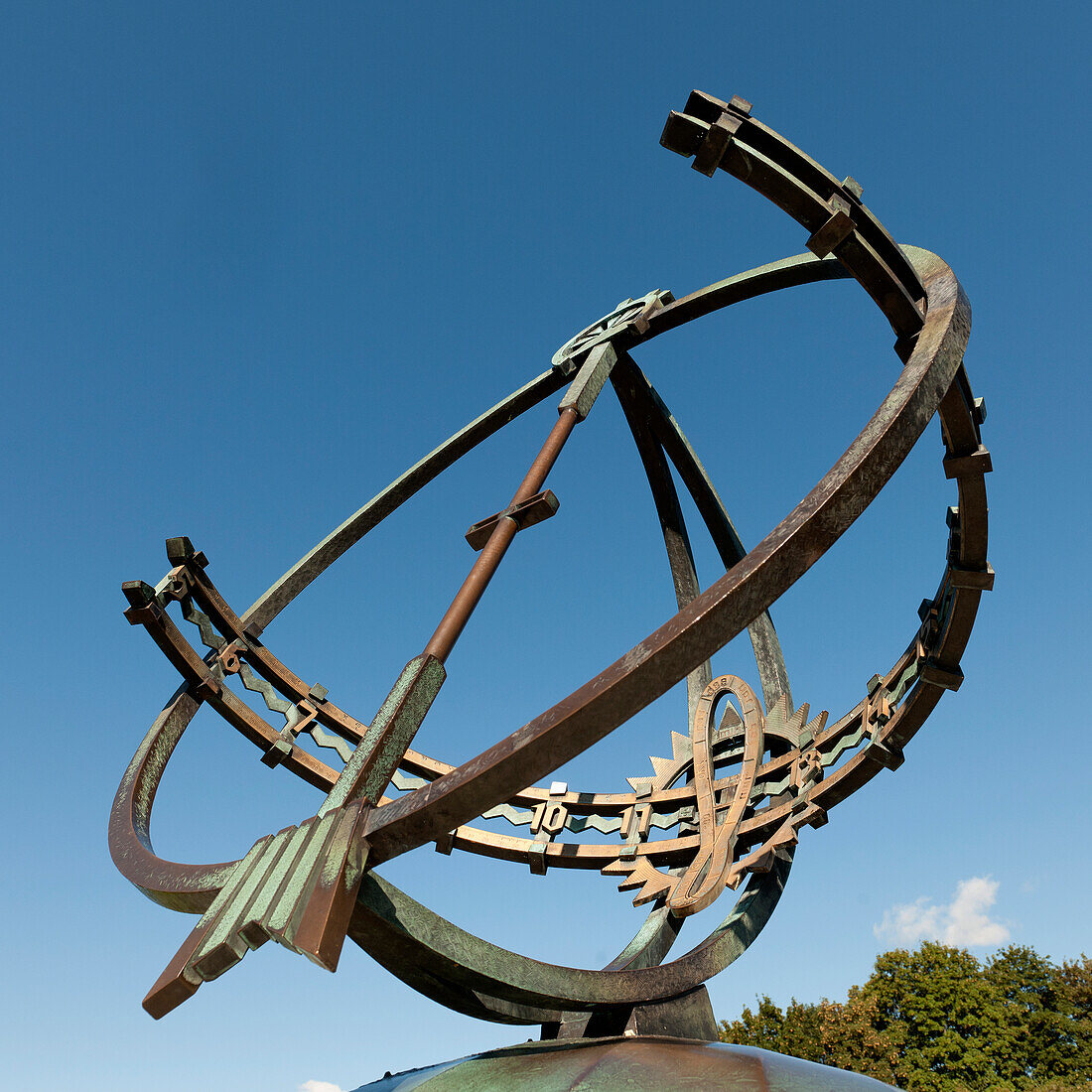 Skulptur im Frogner Park Vigeland Skulpturenpark; Oslo Norwegen