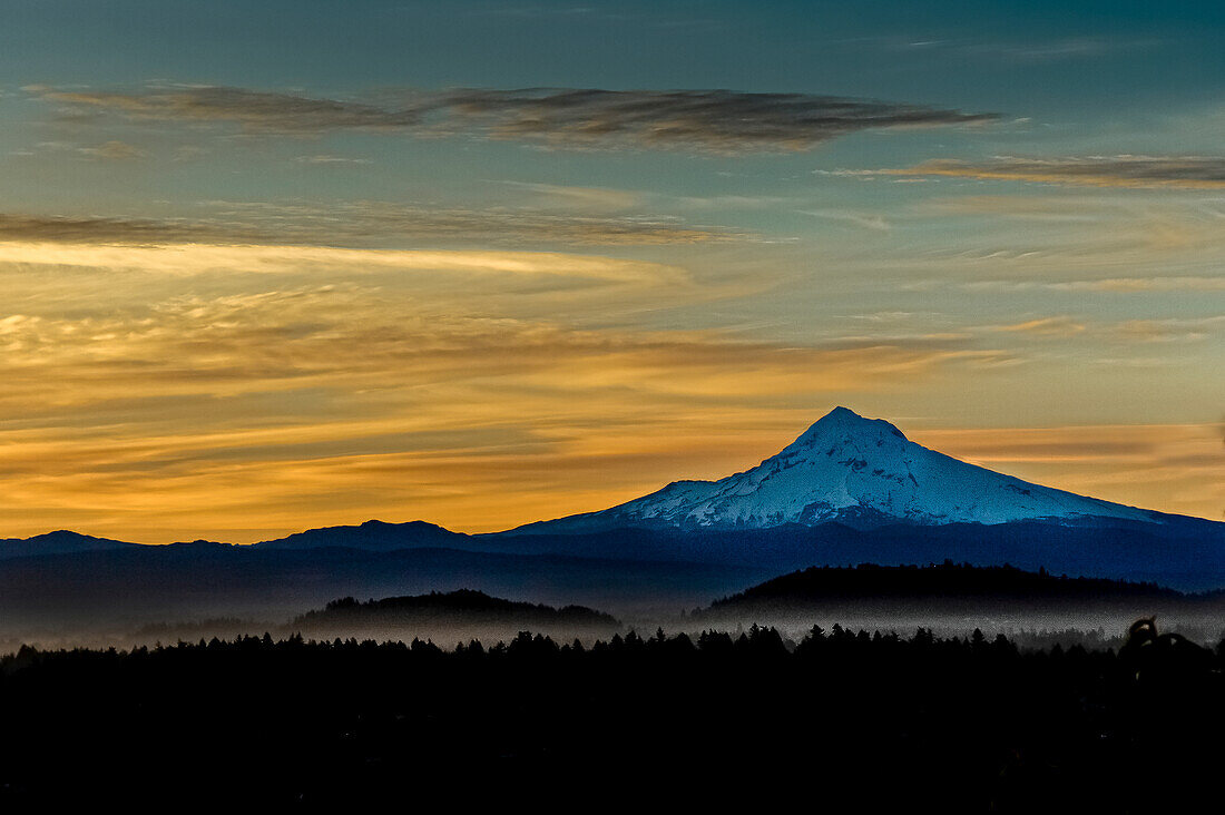 Mount Hood bei Sonnenaufgang