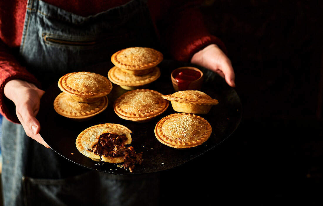 Aussie meat pies