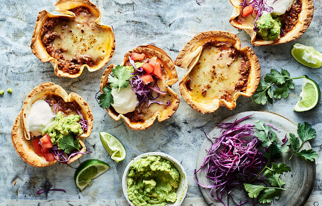 Beef taco pies