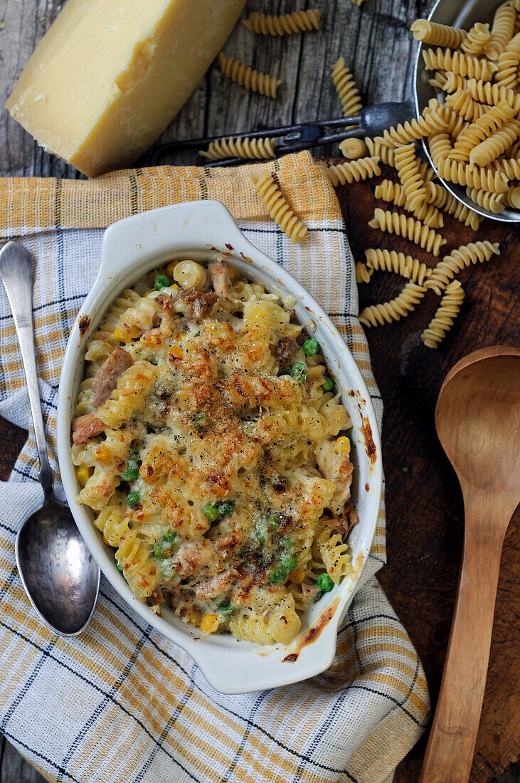 Tuna noodle casserole