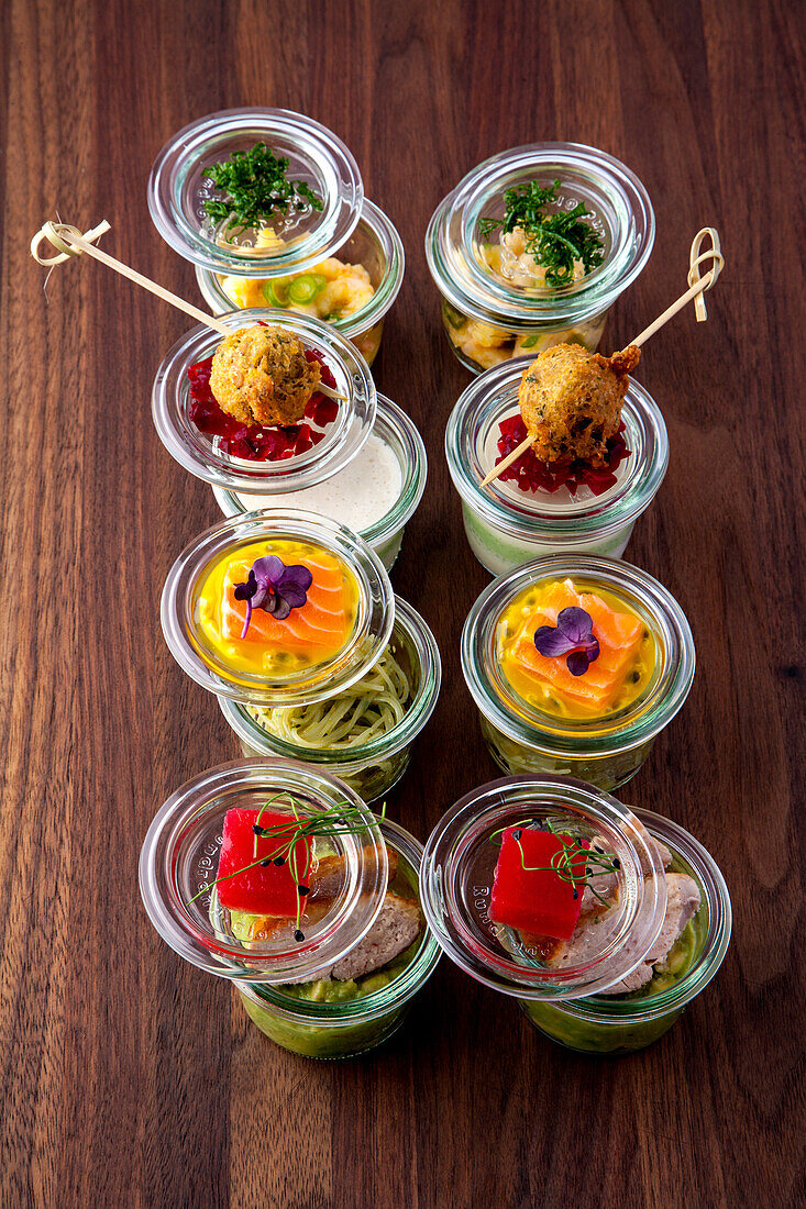 Assortment Of Cocktail Starters