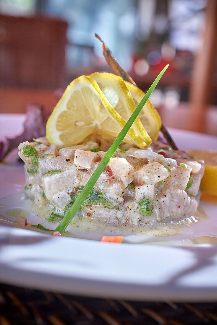 Tartare of gilthead