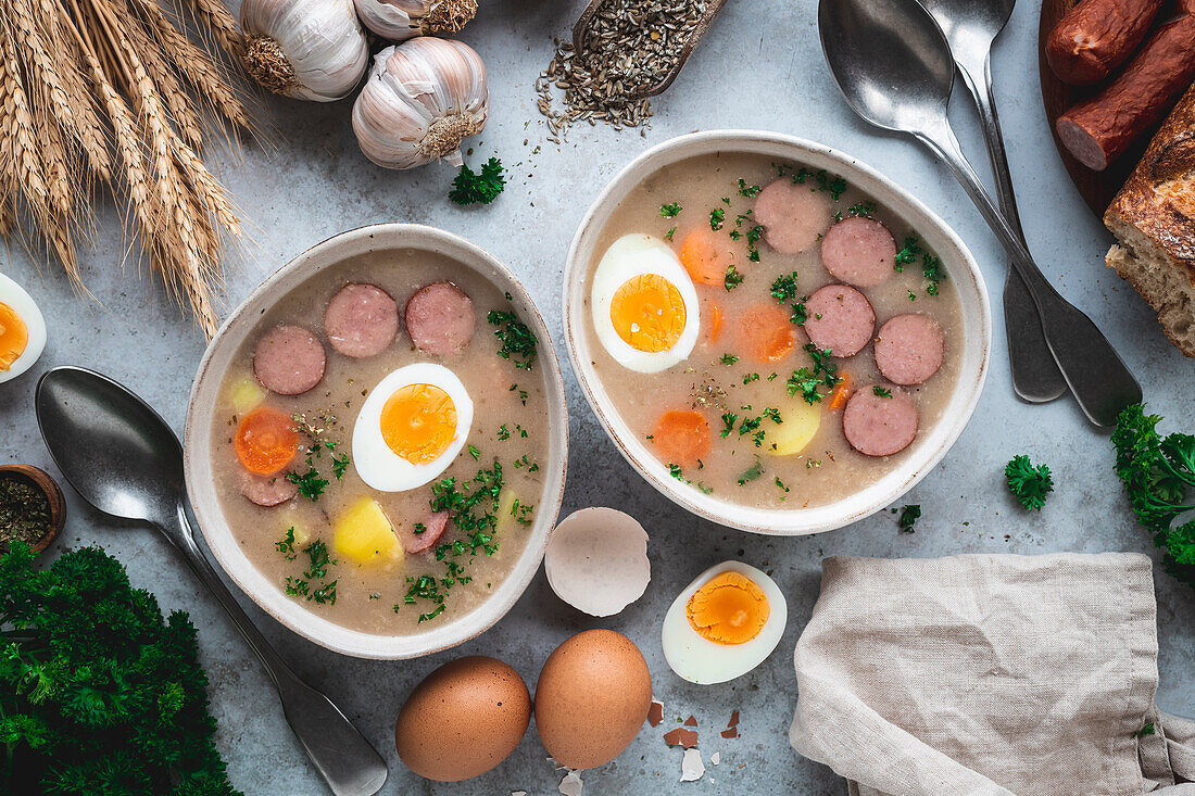 Zurek - Polnische Ostersuppe