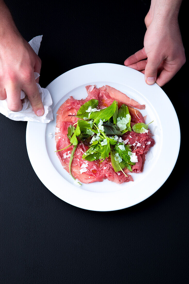 Rindercarpaccio