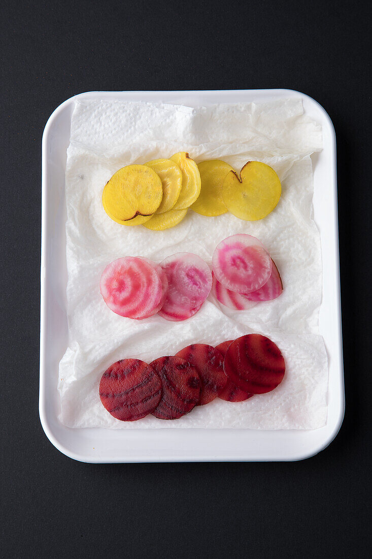 Yellow beetroot, Tonda Di Chioggia and beetroot