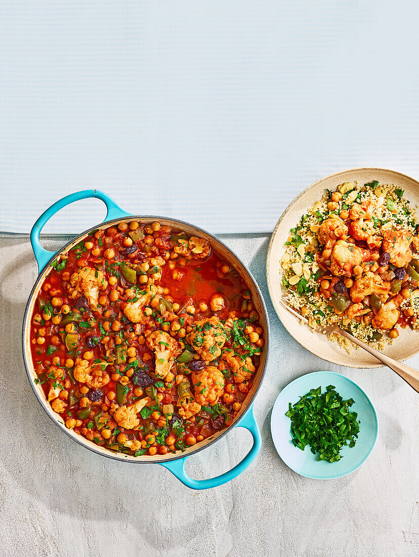 Spicy chickpea stew