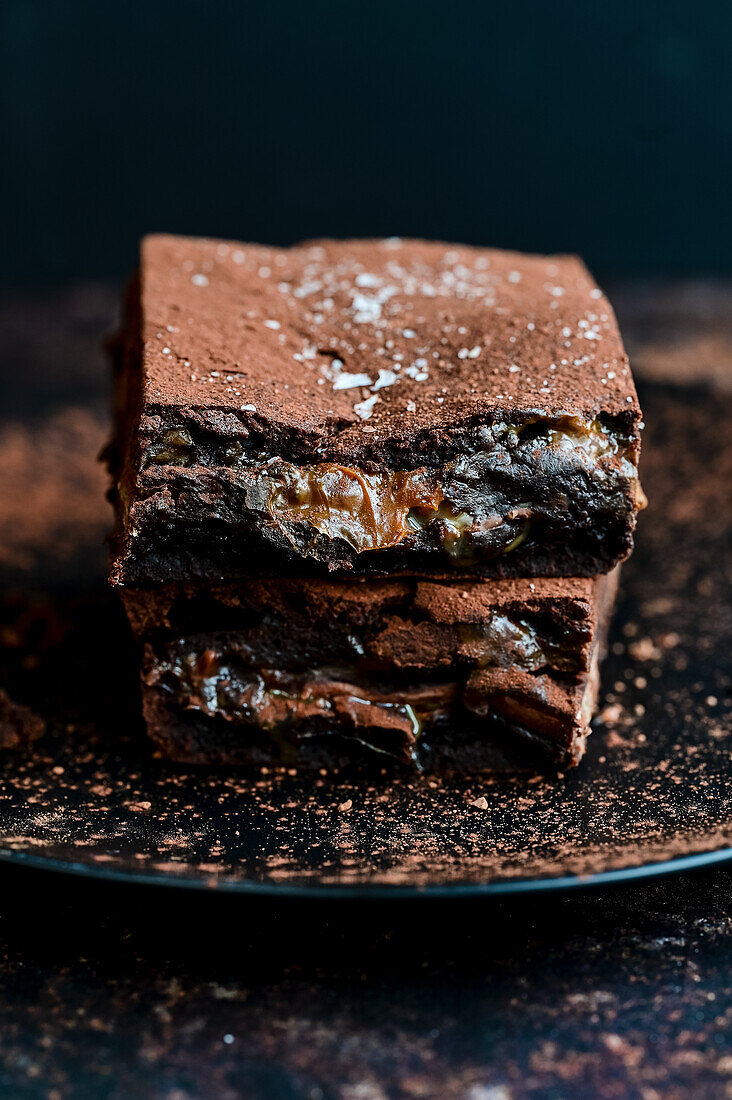 Salted Caramel Brownies