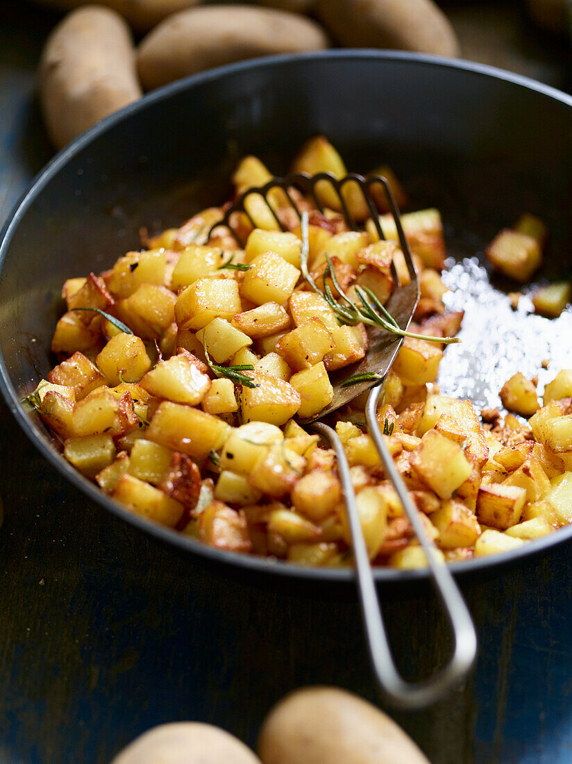 Fried potatoes